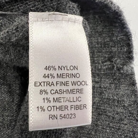 Banana Republic Women's Sweater Dress Gray Size XS Glitter Striped - Picture 9 of 9